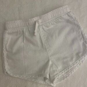 White Sport Shorts with Drawstring – Comfy & Active – 4T